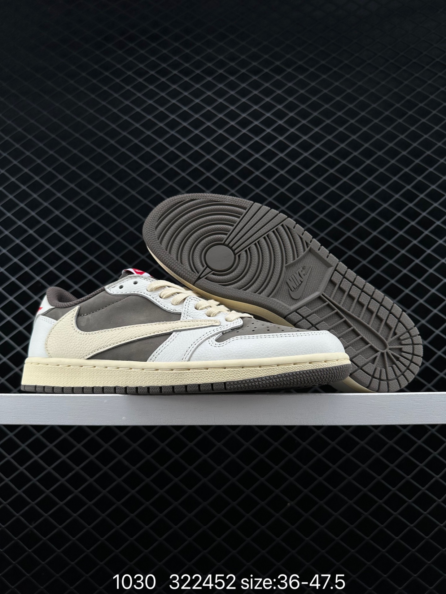 Travis Scott x Air Jordan 1 Low OG “Black Phantom